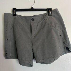 PELAGIC Strech Flex Hybrid-Tech Stain-Repel Grey Shorts Size W 12